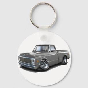 Chevy C10 Grau-LKW 1970-72 Schlüsselanhänger