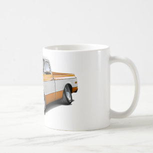 Chevy C10 Orange-Weißer LKW 1970-72 Tasse