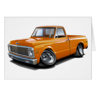 Chevy C10 Orangen-LKW 1970-72