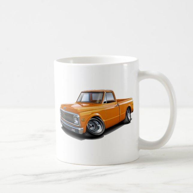 Chevy C10 Orangen-LKW 1970-72 Tasse (Rechts)