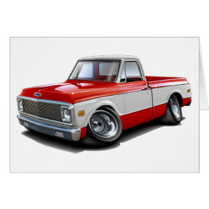 Chevy C10 Rot-Weißer LKW 1970-72