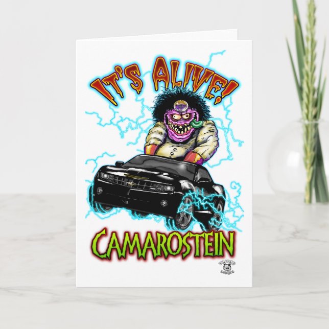 Chevy Camaro Karte (Vorderseite)