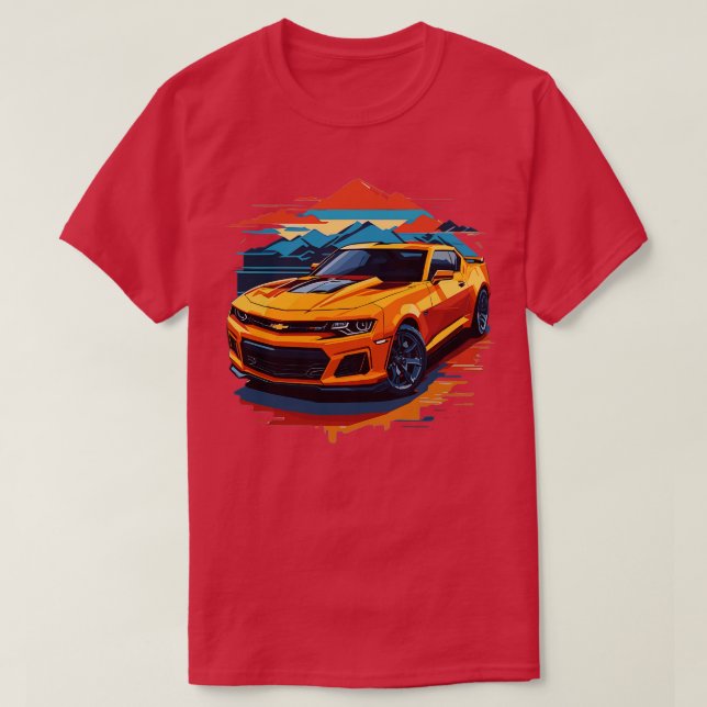 Chevy Camaro Zl1 T-Shirt (Design vorne)