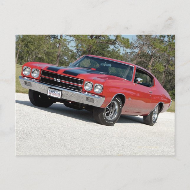 Chevy Chevelle SS 454 LS6 Postkarte (Vorderseite)