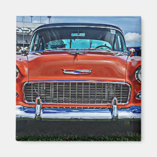 Chevy Chevrolet Tri-Five BelAir Hotrod Magnet