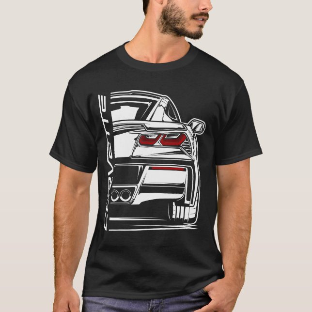 Chevy Corvette C7 T-Shirt (Vorderseite)