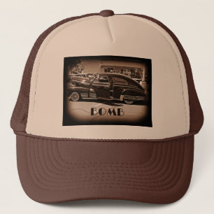 Chevy Fleetline Lowrider-Bomben-Auto-Hut Truckerkappe