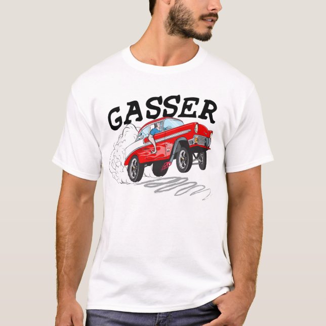 Chevy gasser T-Shirt (Vorderseite)