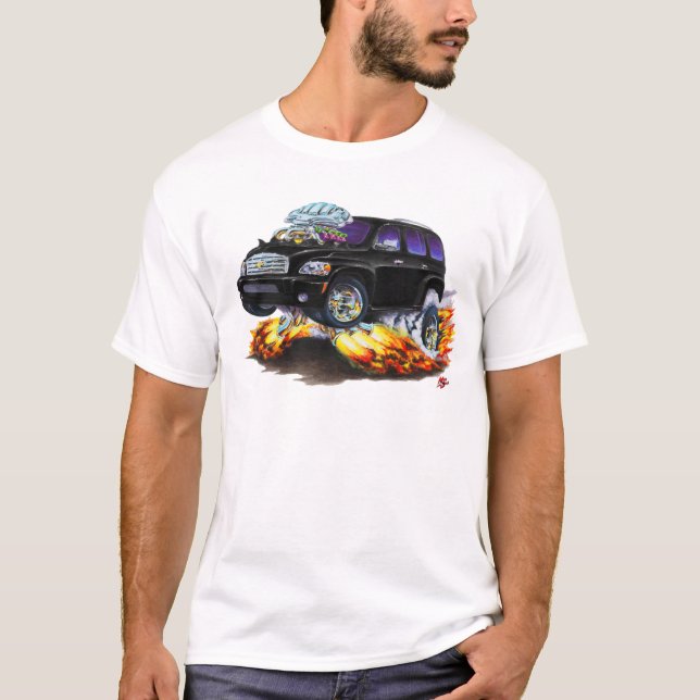 Chevy HHR schwarzer LKW T-Shirt (Vorderseite)