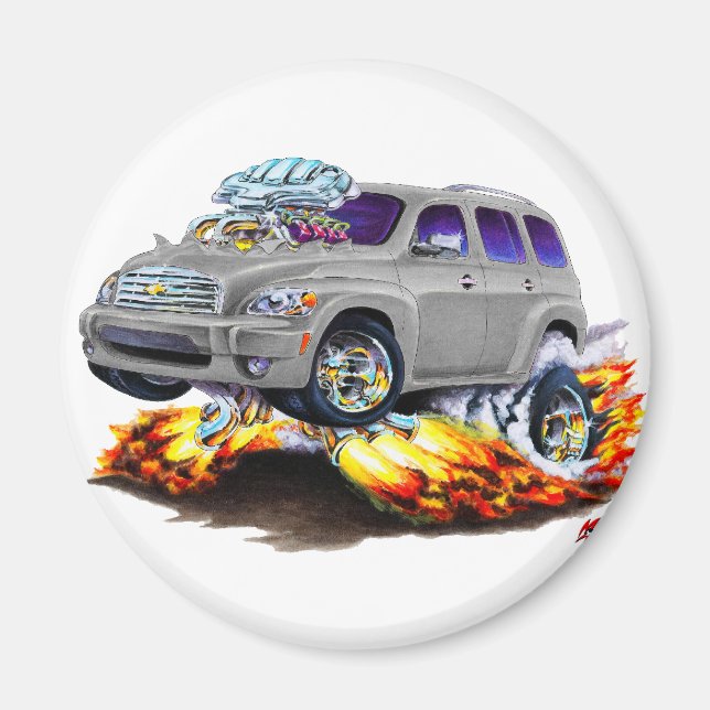 Chevy HHR Silver Truck Magnet (Vorne)