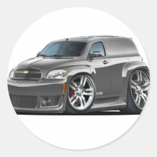 Chevy HHR SS Grey Panel Truck Runder Aufkleber