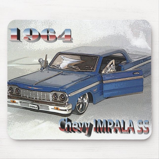 Chevy IMPALA Mausunterlage 1964 Mousepad (Vorne)