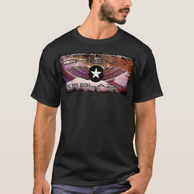 Chevy K5 Blazer-cooler Klassiker verblaßte T-Shirt (Vorderseite)