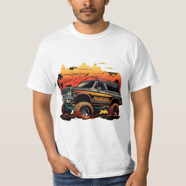 Chevy K5 Blazer Rock Crawler T-Shirt (Vorderseite)