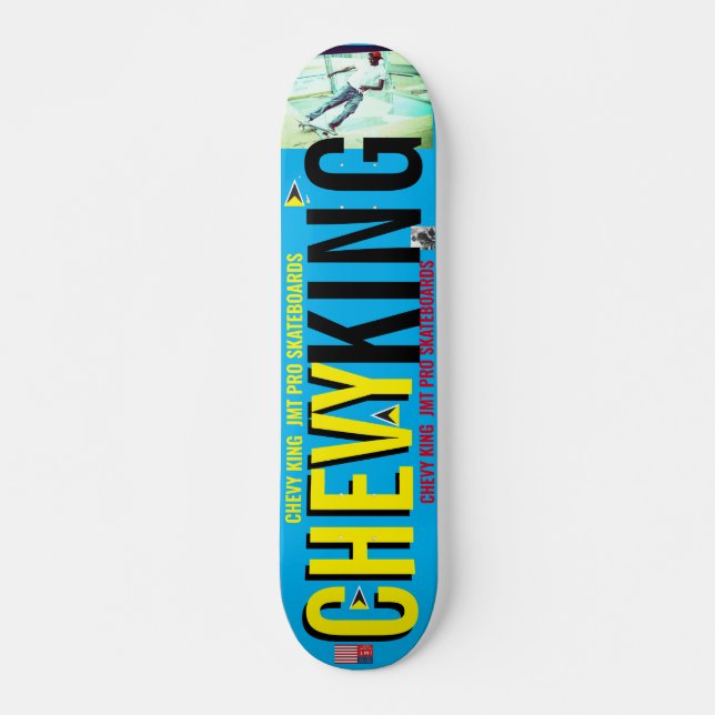 CHEVY KING JMT OFFIZIELL 7 3/4" Skateboard Deck (Vorne)