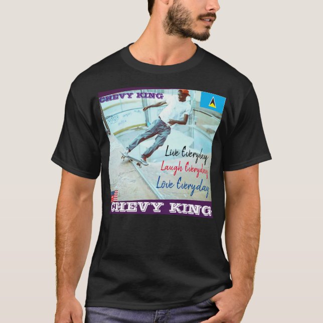 CHEVY KING OFFIZIELL T - SHIRT (Vorderseite)