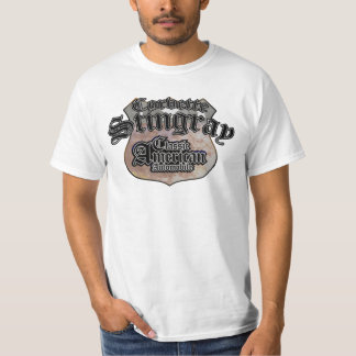 Chevy Korvette Stingray-Klassiker - verblaßte T-Shirt