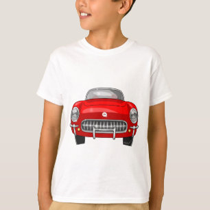 Chevy Korvette Vorderansicht 1955 T-Shirt