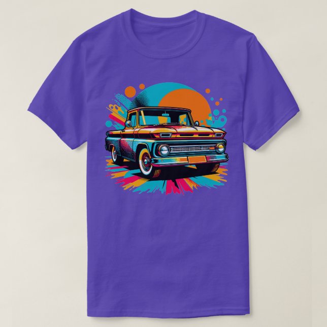 Chevy Lieferwagen 6 T-Shirt (Design vorne)