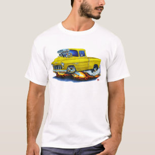 Chevy Lieferwagen-Gelb-LKW 1955 T-Shirt