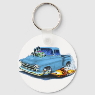 Chevy Lieferwagen-lt 1957 Blue Schlüsselanhänger