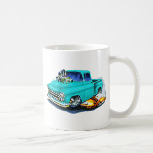 Chevy Lieferwagen-Türkis 1957 Kaffeetasse