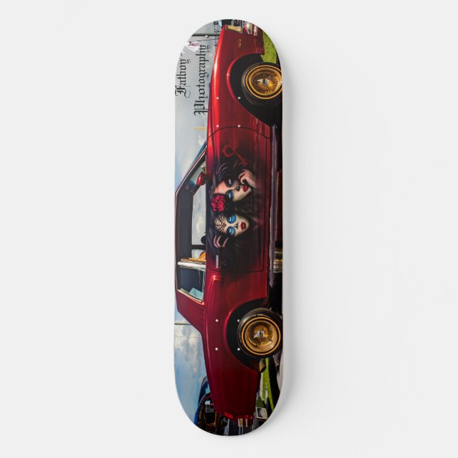 Chevy Monte Carlo Lowrider Skateboard (Vorderseite)