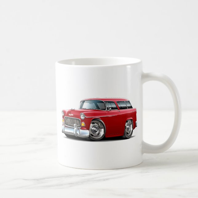 Chevy Nomade-Rot-Auto 1955 Tasse (Rechts)