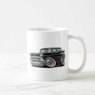 Chevy Nomade-Schwarz-Auto 1957 Tasse