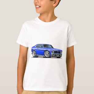 Chevy Nova-Blau-Auto T-Shirt