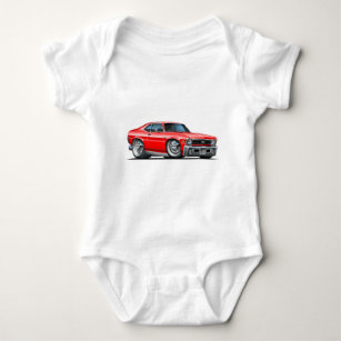 Chevy Nova-Rot-Auto Baby Strampler