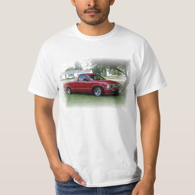 Chevy S10 SS niedriger Reiter-LKW-Shirt-T - Shirt (Vorderseite)