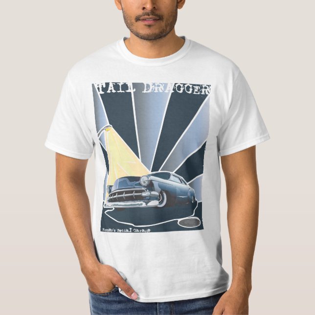 Chevy Schwanz Dragger T-Shirt (Vorderseite)