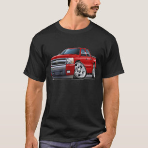 Chevy Silverado Dualcab Rot-LKW T-Shirt