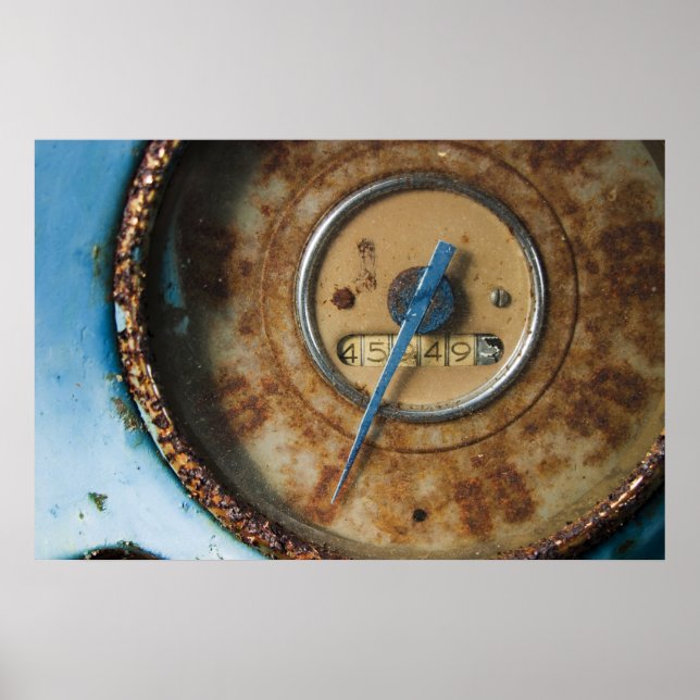 Chevy Speedometer Poster (Vorne)