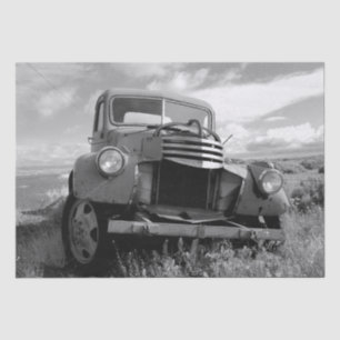 Chevy Truck Foto Geschenktasche aus den 50er Jahre Seidenpapier