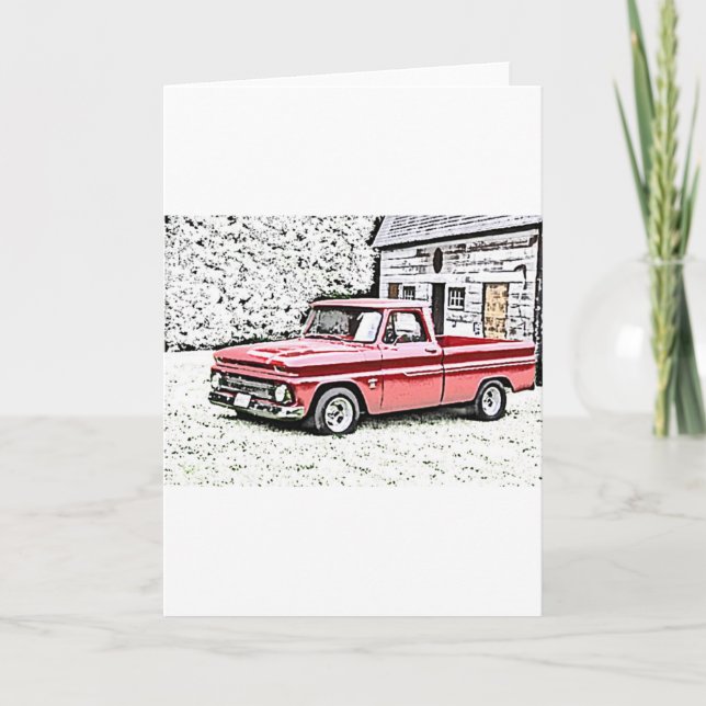 Chevy Truck Karte (Vorderseite)