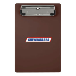Chewbacabra Mini Clipboard Klemmbrett