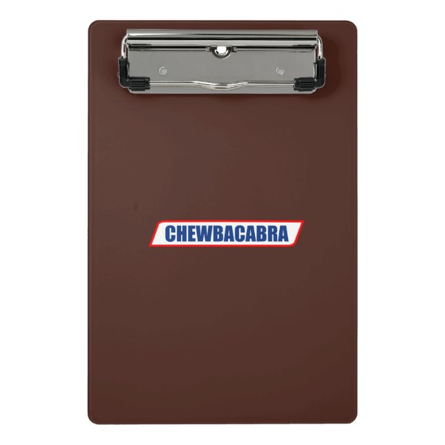 Chewbacabra Mini Clipboard Klemmbrett (Vorderseite)