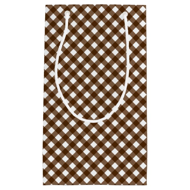 Chex 14-BROWN-GIFT BAG Kleine Geschenktüte (Vorderseite)