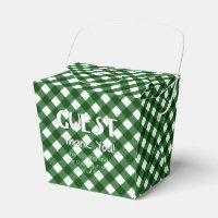 Chex 16-CHRISTMAS GREEN-GASTGESCHENK BOX, abnehmen