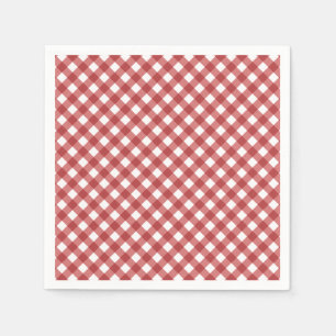 CHEX 17-LÄNDER-ROT-PAPIERNAPKINS SERVIETTE