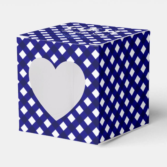 Chex 4-DARK BLUE-GASTGESCHENK BOX, q Geschenkschachtel (Vorderseite)