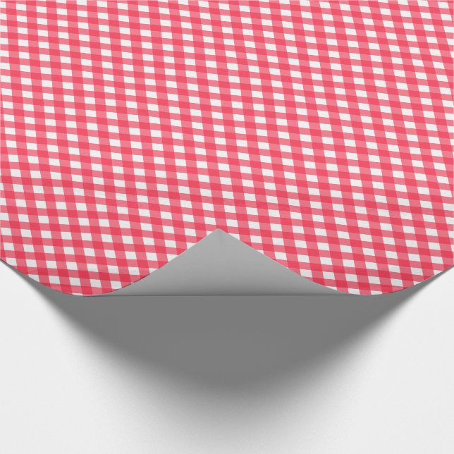 CHEX 7 WATERMELON ROT-GIFT-WRAPPING-PAPIER GESCHENKPAPIER (Ecke)