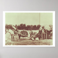 Cheyenne Amerikanischen Ureinwohner on the Move, 1