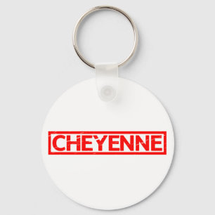 Cheyenne Briefmarke Schlüsselanhänger