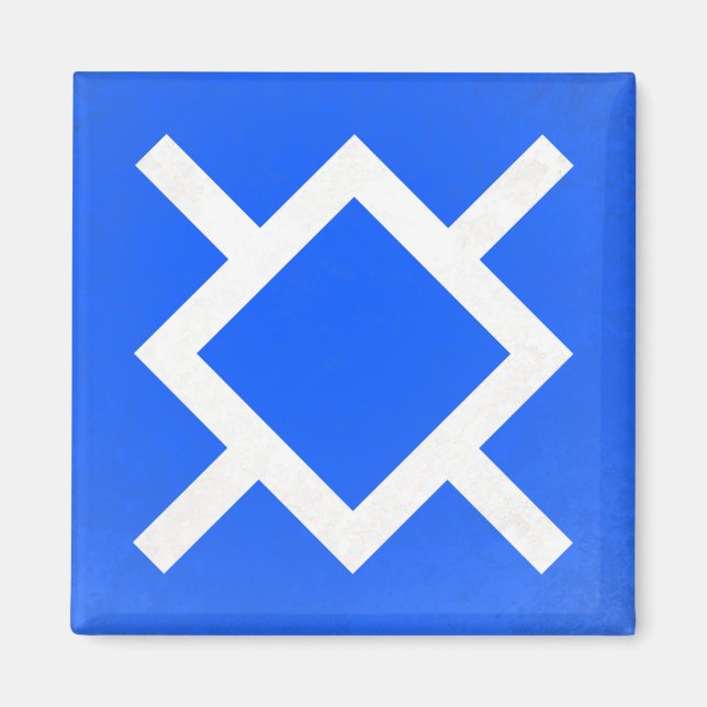 Cheyenne-Flagge Magnet (Vorne)