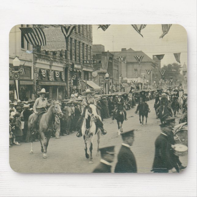 Cheyenne Frontier Days-Umzug. Mousepad (Vorne)