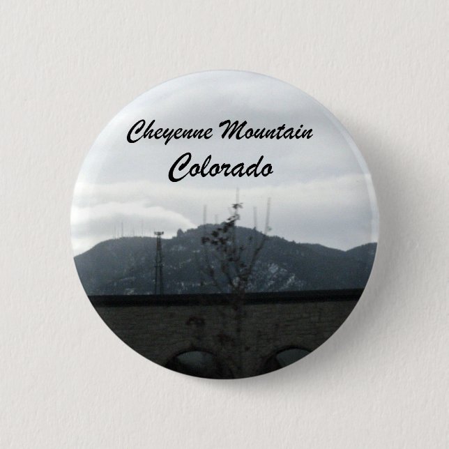 Cheyenne Mountain, Colorado Button (Vorderseite)