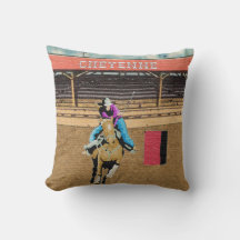 Cheyenne Rodeo Cowgirl Barrel Racing